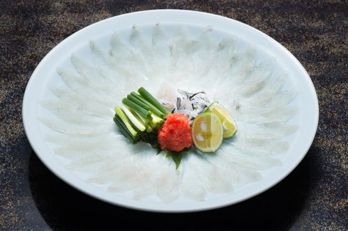 栄太郎の冬の味覚、飛騨ふぐのテッサ、平湯温泉での郷土料理