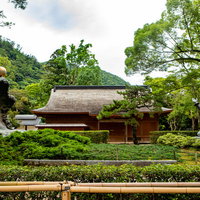 出雲大社の御慈愛のウサギ石像の写真
