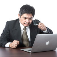 ブラウザの拡大機能を勘違いしている窓際族の写真