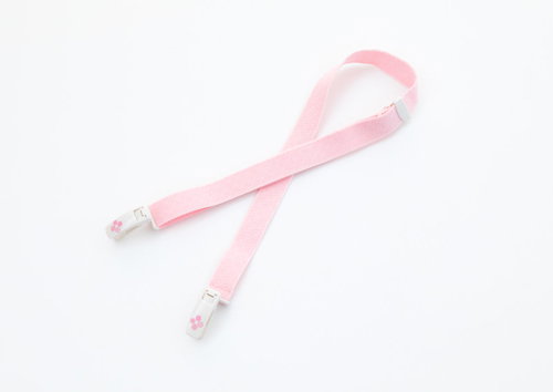 ピンク色のコーリンベルト 着物浴衣の帯固定に用いる和装小物