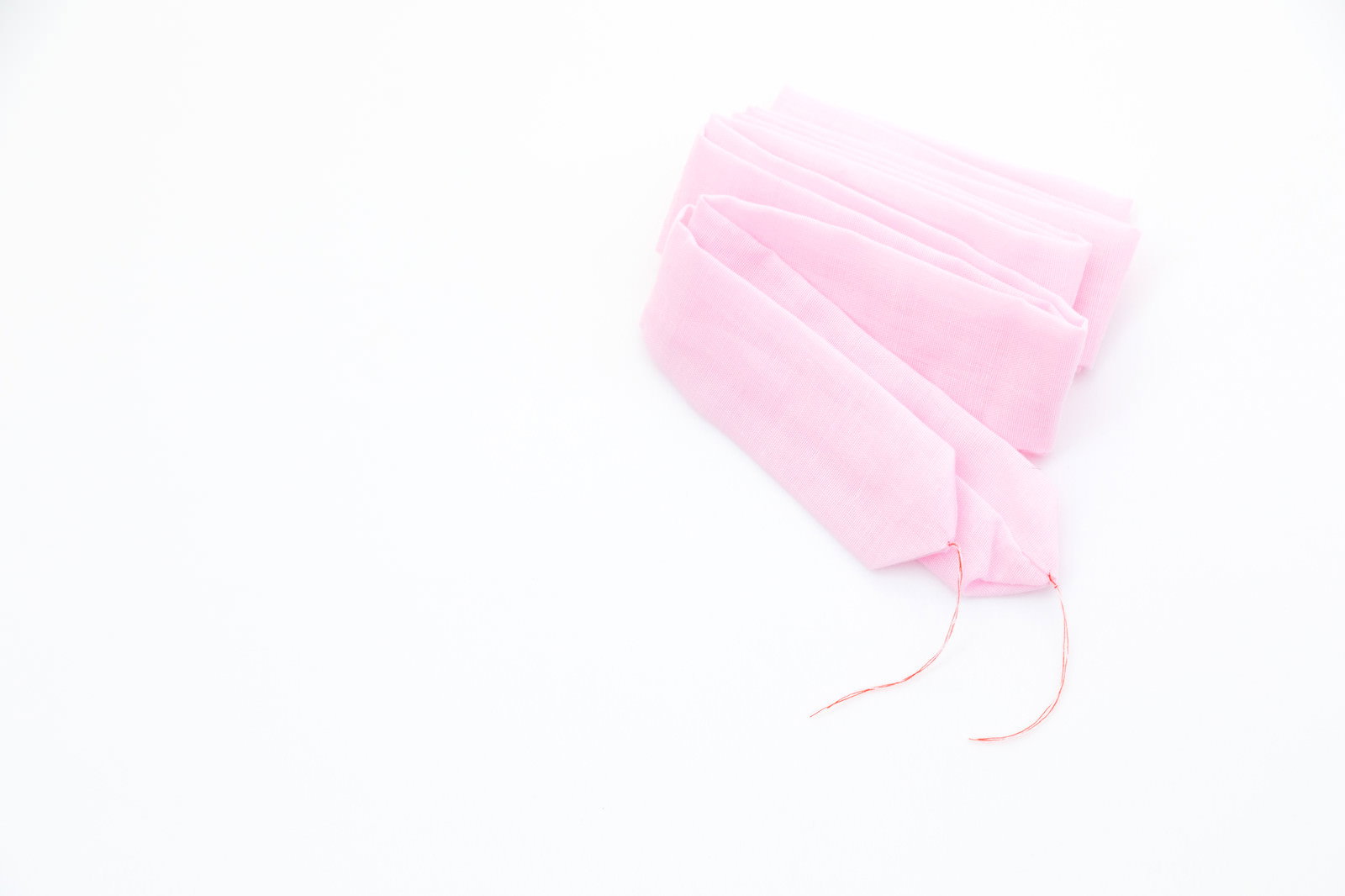 畳まれた腰紐（着付け用）