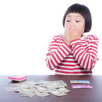 「えっ！私のお年玉多すぎ！」の写真