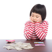 現金化したら想像以上だったお子さんの写真