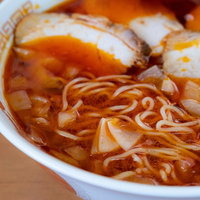 原田商店のはらだの勝浦タンタンメン、千葉県の代表的なラーメン料理の写真