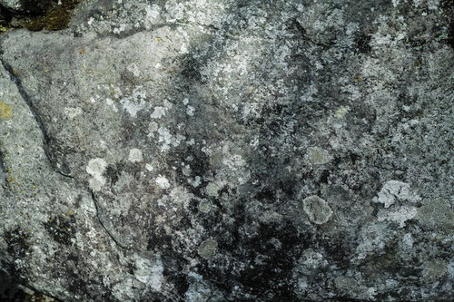 年季を感じる一枚岩のグレーテクスチャー背景