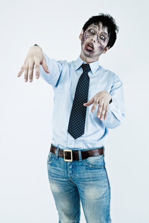 【ゾンビ注意】オフィスカジュアルで合コンに向かう大手広告代理店勤務の若手腐乱系男子