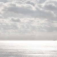 冬の宮崎の海の写真