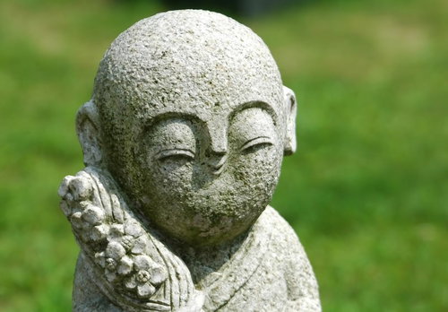 微笑むお地蔵様