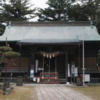 三春町の三春神社・三春大神宮境内に鎮座する社の写真
