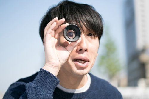 A Man Who Imitates Foreign Celebrities' Comedy Routines