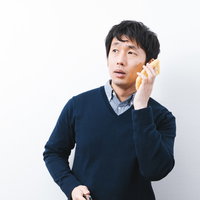 油揚げの音を聞く大豆マニアの写真