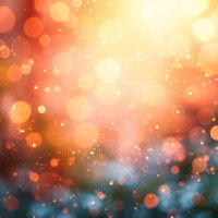 温かみのあるオレンジ色の光源（ライトリーク）の写真