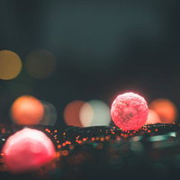 悪性の病原体風の発光粒子 ウイルス感染症教育用の写真