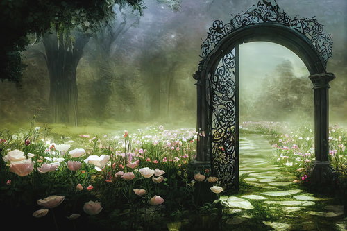 welcome to fairyland妖精の国の門