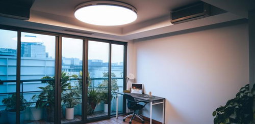 高層マンションの一角で事業をはじめたフリーランスの事務所