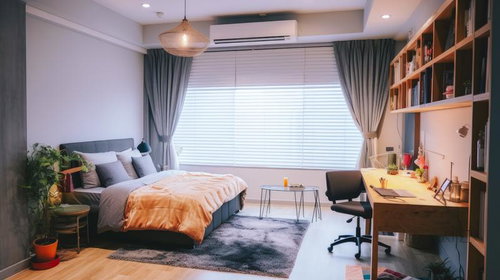 新生活のインテリアで作る機能的な寝室の部屋作り