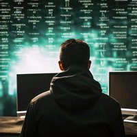 ものすごいサイバー戦が繰り広げられている光景の写真