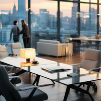 高層ビルを望む都市風のビジネスオフィス風景の写真