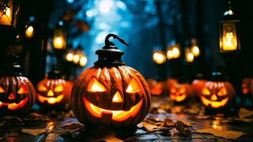 月夜の魔法 ハロウィンの秘密の祭り