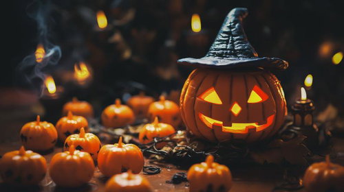 ハロウィン・ハーモニー、ジャック・オー・ランタンの明かり