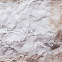 くしゃくしゃになった古い紙の汚れたテクスチャーの写真