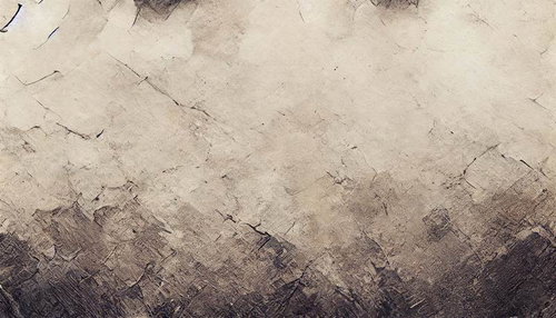 ひび割れした地表のテクスチャー、古びた壁風の劣化表面