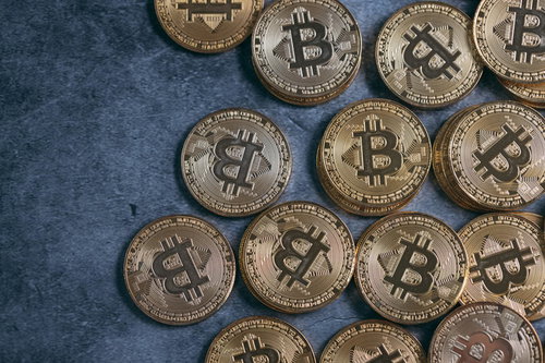 THE BITCOIN 金色のコイン 仮想通貨デジタル資産