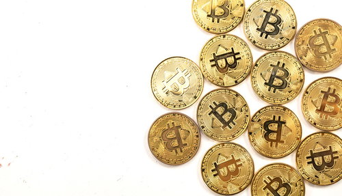 暗号資産（ビットコイン）のコイン型グッズ