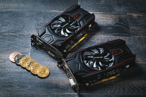 低電力GPUでビットコインをマイニングするグラフィックボード