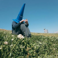 ひとりぼっちの三角コーンの写真