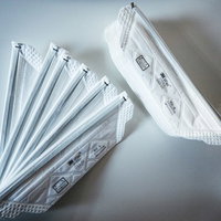 やっと入手できた白い防塵マスク。感染対策・衛生管理に必須の写真
