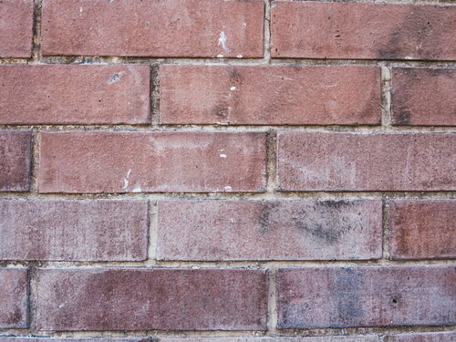 赤茶色のレンガ壁テクスチャー