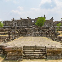カンボジアの世界遺産プレアヴィヒア寺院建築の写真