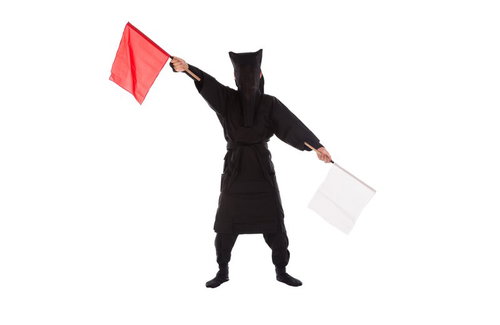 黒子の手旗信号4