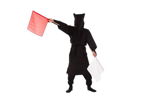 黒子の手旗信号14