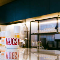 eスポーツスタジアムに併設されているカフェの写真