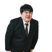 誠に申し訳ございませんでした、と頭を下げるスーツ姿の男性の写真