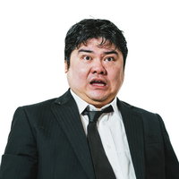 唖然とする会社員の表情（オフィス）の写真