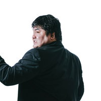 いい仕事だったぜGJ、親指を立てる男性、成功と承認のジェスチャーの写真