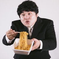 ソースコード焼きそば食べる？なんつっての写真