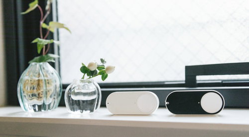 簡単に買い物ができるワンプッシュボタンのスマートデバイス