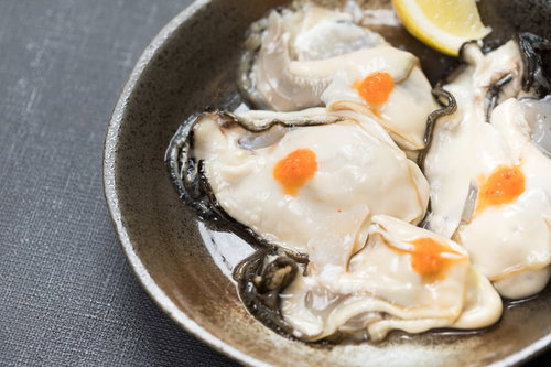 恵比須牡蠣ともみじおろしの盛り合わせ