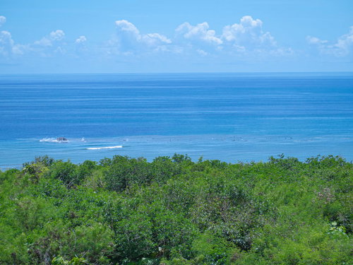 翁浜沖の小規模な海底噴火の様子