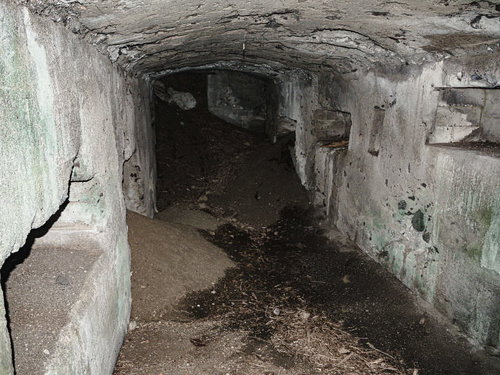 船見台砲台内部の様子