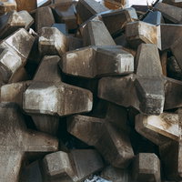 南相馬市鹿島区にある消波ブロックの写真