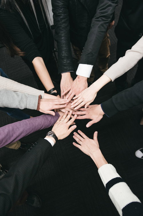 社員一丸になってがんばります！