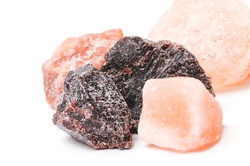 二種類のロックソルト（岩塩）