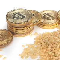 玄米とビットコインの出会い～仮想通貨と食糧難の関係性の写真