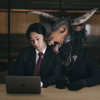 魔神の口臭がキツい社畜の残業の写真