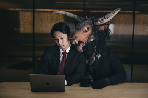 魔神の口臭がキツい社畜の残業